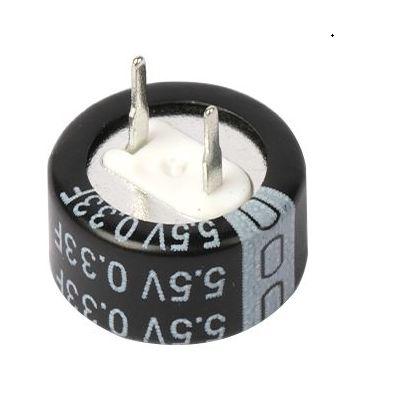 360-057 RS PRO 0.33F Supercapacitor EDLC -20 → +80% Tolerance 5.5V dc, Through Hole