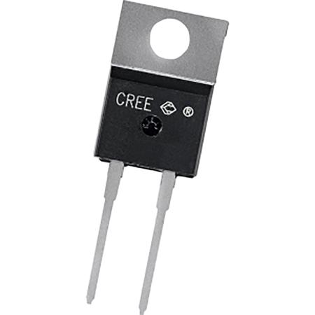 C6D08065A Wolfspeed 650V 8A, SiC Schottky Diode, 2-Pin TO-220