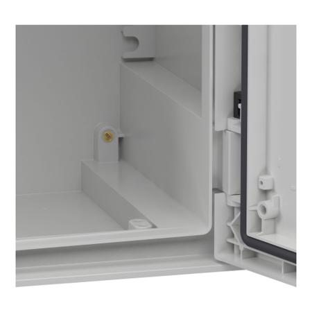 NSYPLM75VG Schneider Electric Fibreglass Reinforced Polyester, Wall Box, IP66, 300mm x 747 mm x 536 mm