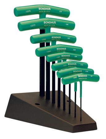 BON33034 Bessey 8-Piece Torx Key, T Shape, Long Arm