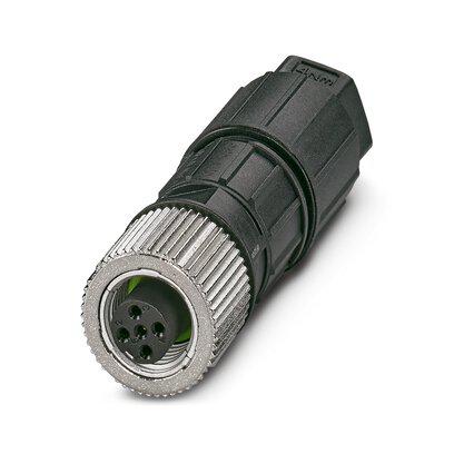 1414601 Phoenix Contact Circular Connector, 5 Contacts, Cable Mount, M12 Connector, Socket, Female, IP65, SACC Series