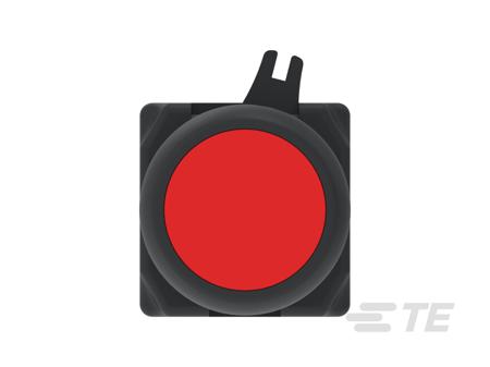 IPE22FLRD TE Connectivity ALCOSWITCH Series Push Button Switch, Momentary, Panel Mount, 22.5mm Cutout, IP65