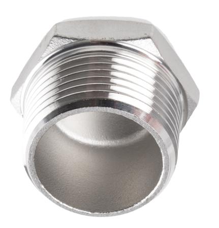 499-3489 RS Pro Stainless Steel Hexagon Plug 1in R(T) Male 1.06in