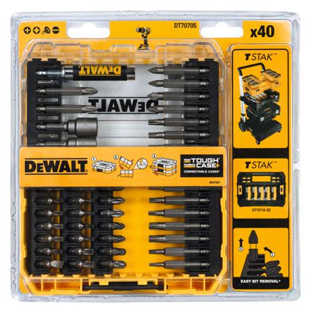 DT70705-QZ DeWALT Standard Screwdriver, 40-Piece
