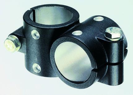 13019100 Rose+Krieger EK Die Cast Aluminium Guide Element, 30 mm OD tube