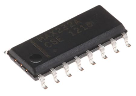 MAX232ACSE+T Maxim Integrated 4.5 → 5.5 V Cable Transceiver 16-Pin SOIC,