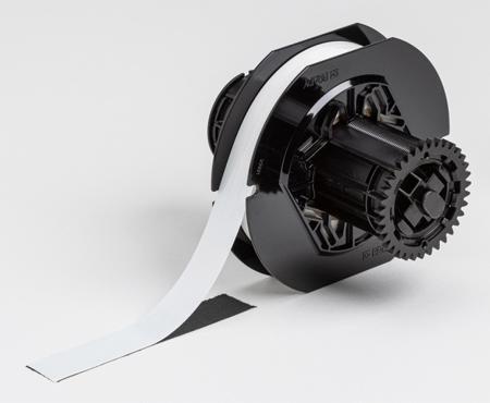 B33C-250-414 Brady B-414 on White Label Printer Tape, 15.24 m Length, 6.35 mm Width
