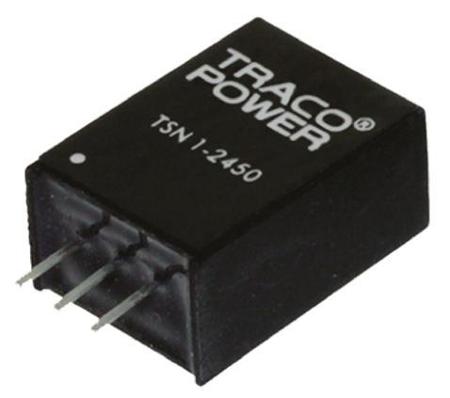 TSN-1-2450 TRACOPOWER Switching Regulator, -7.5 → -32V dc Input, -5V dc Output, -1A