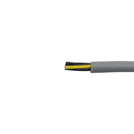 470075YY GE033 Alpha Wire Pro-Met Control Cable, 7 Cores 0.5 mm², Unscreened, 100 m, Grey Polyvinyl Chloride Sheath