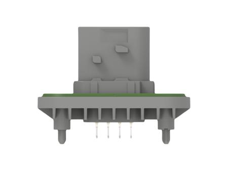 2-2378182-1 TE Connectivity 2-23781 Series Vertical Panel Mount PCB Header, 8 Contact(s), 6mm Pitch, 2 Row(s), Shrouded