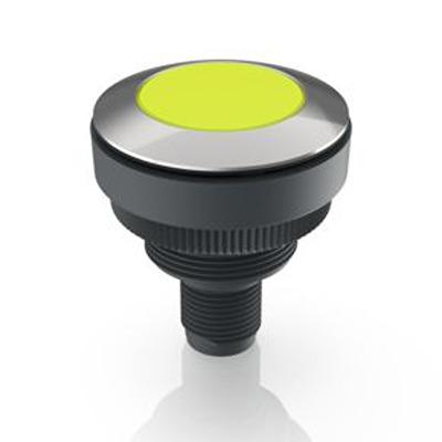1.11.011.001/0440 RAFI RAMO 30 T Series Yellow Indicator, 20 → 28V dc, 30.3mm Mounting Hole Size, Threaded Ring Termination, IP66,