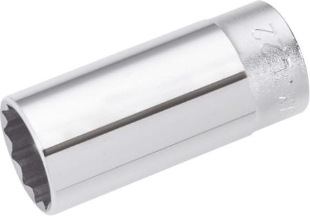 JL-12 SAM 3/8 in Drive 12mm Bi-Hexagon, 12 point, 12mm, 63 mm Overall Length