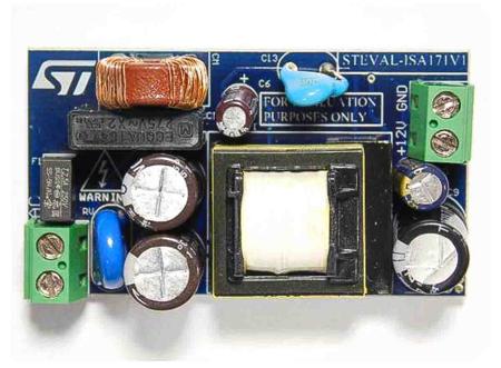 STEVAL-ISA171V1 STMicroelectronics Evaluation Board Flyback Converter for VIPER35HD for Quasi Resonant Flyback Converter