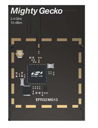 SLWRB4104A Silicon Labs Blue Gecko +10dBm Wireless SoC EFR32BG13 Bluetooth Radio Board for RF Interfaces Matching Networks 2.4GHz