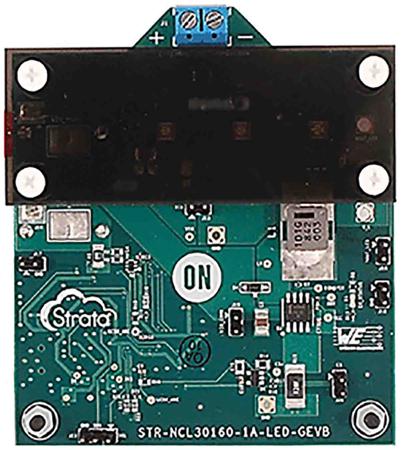 STR-NCL30160-1A-LED-GEVB onsemi Strata Enabled NCL30160 1A LED Driver for NCL30160 for Strata to Control the NCL30160 and Monitor Telemetry