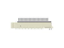 2274842-2 TE Connectivity CFP2 Series 11 Way 1 Port Female Right Angle Network Connector 0.6mm Pitch Press-In Termination