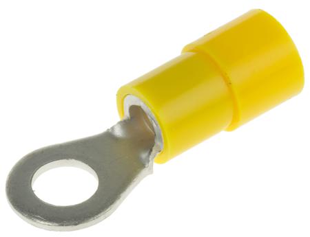 3240028 Phoenix Contact, C-RCI 6/M5 Insulated Ring Terminal, M5 Stud Size, 4mm² to 6mm² Wire Size, Yellow