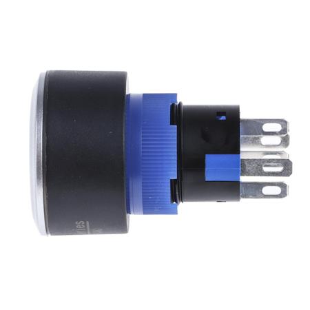 175-8254 1 Pole + Momentary + Blue LED 220V