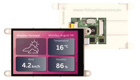 gen4-RP2350-35CT 4D Systems  TFT TFT LCD Display / Touch Screen, 3.5in HVGA, 320 x 480pixels