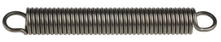 121-321 RS Pro Steel Extension Spring, 87.2mm x 12mm
