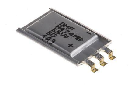 DMF3Z5R5H474M3DTA0 Murata 0.47F Supercapacitor EDLC ±20% Tolerance DMF Series 5.5V dc Through Hole