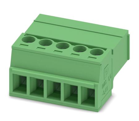 1857919 Phoenix Contact, 3.81mm Pitch, IMC 1.5/ 5-ST-3.81, 5 Way, , Pluggable Terminal Block, Inverted Plug, Cable Mount, Screw
