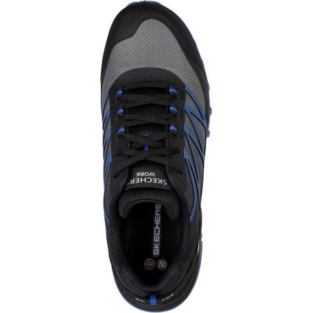 SK200046EC-BKBL-080 Skechers Mens Safety Boots, UK 8, EU 42