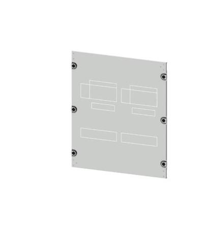 8PQ2060-6BA26 Siemens 8PQ2060 Series Sheet Steel Cover, 600mm H, 600mm W, 10mm L for Use with Cabinet