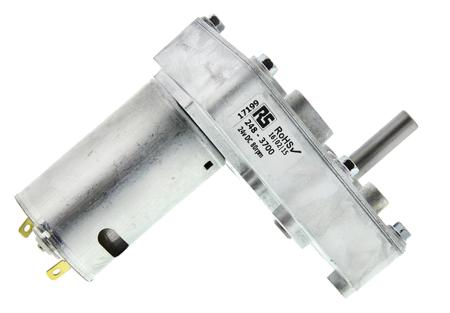 UBD1004 Mellor Electric Geared DC Geared Motor, 24 V dc, 1.5 Nm, 80 rpm, 8mm Shaft Diameter