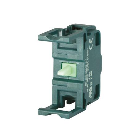 46-31H.1Z10 EAO Series 46 Series Push Button Switch, Slow Make, Screw Mount, 1 NO, 600, IP20