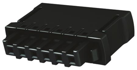 14310513101000 HARTING, 2.54mm Pitch, Har-Flexicon, 5 Way, Vertical, Pluggable Terminal Block, Plug, Cable Mount, Screw Termination,
