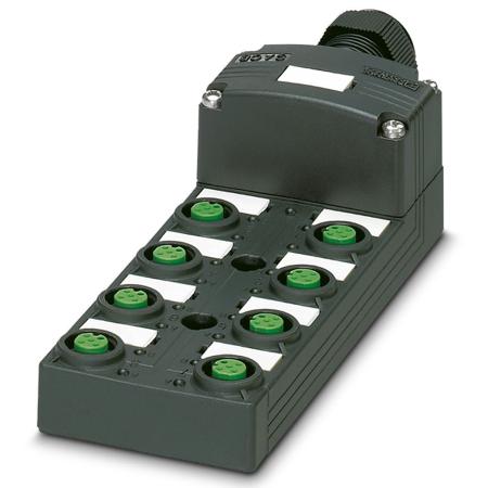 1453038 Phoenix Contact SACB Series Sensor Box, M12, 5 way, 8 port
