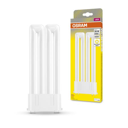 4058075559295 LEDVANCE DULUX 2G10 LED Bulbs 20 W(36W), 3000K, Warm White, U Bend shape