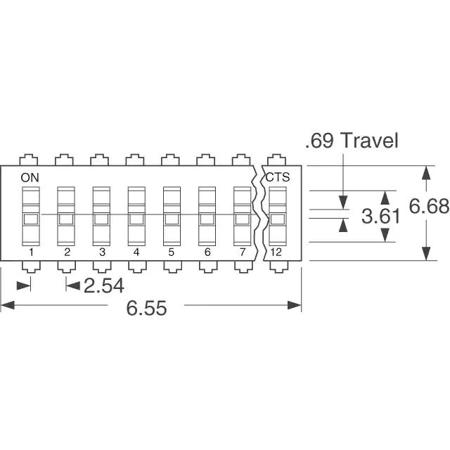 209-2MS CTS Electrocomponents