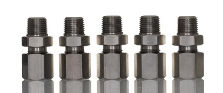262-3261 RS PRO 1/8 BSPT Compression Fitting for Use with Thermocouple or PRT Probe, 6mm Probe