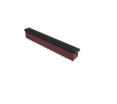 SFW4R-1STE1LF Amphenol ICC 1mm Pitch 4 Way Right Angle FPC Connector, Bottom Side Contact