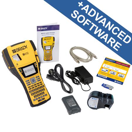M410-EU-BWS Brady 322717 Handheld Label Printer, 25.4mm Max Label Width, EU