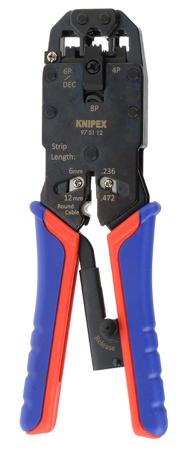 97-51-12 Knipex Crimping Tool, Modular Plug