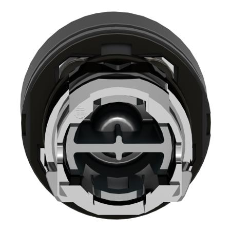 ZB4BP2S Schneider Electric XB4 Series, Black Push Button Head, Spring Return, 22mm Cutout
