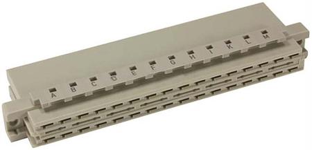 09045323213 HARTING 09 04 32 Way 5.08mm Pitch, Type D, 2 Row, Straight DIN 41612 Connector, Socket