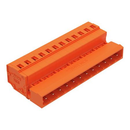 231-642/018-000 WAGO 231 Series Pluggable Connector, 12-Pole, Male, 12-Way, Snap-In, 12A