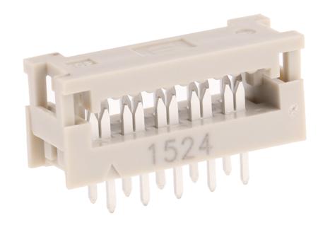 09181109622 HARTING 10-Way IDC Connector Plug for  Through Hole Mount, 2-Row