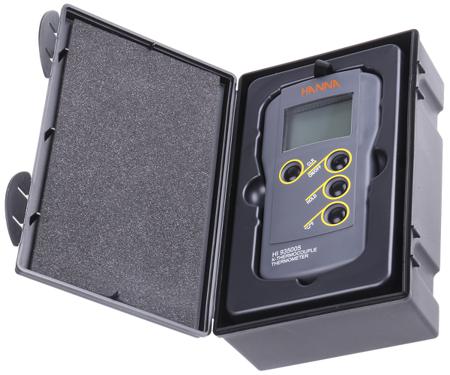 HI-935005 Hanna Instruments HI 935005 Digital Thermometer, 1 Input, K Type Input With SYS Calibration