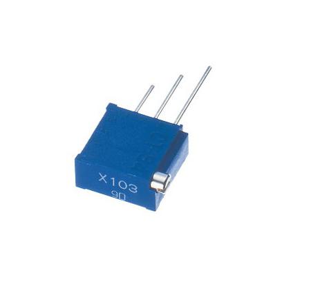 CT-94EX103 Through Hole Trimmer Potentiometer 0.5W Side Adjust Nidec Components