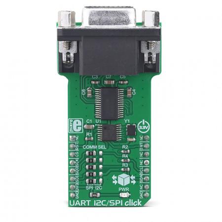 MIKROE-3349 MikroElektronika UART I2C/SPI Click SC16IS740