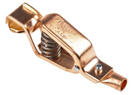 BU-21CPN Mueller Electric Crocodile Clip, Copper Contact, 100A