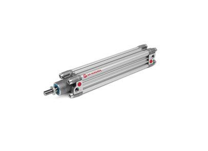 PRA-802032-M-125 Norgren Pneumatic Piston Rod Cylinder - 32mm Bore, 125mm Stroke, PRA/802000/M Series, Double Acting
