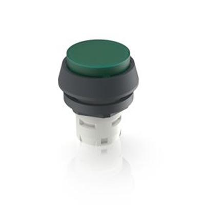 1.65.124.371/1505 RAFI Green Push Button LED for Use with Push Buttons