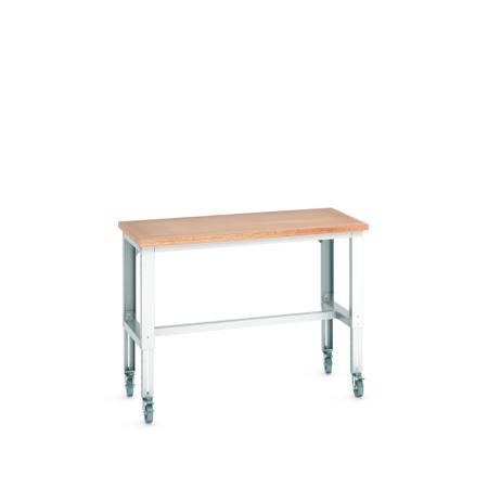 41003283-16V Bott 41003283.16V Portable Sheet Steel Workbench, Adjustable Height, 840 → 1140mm x 750mm x 1500mm