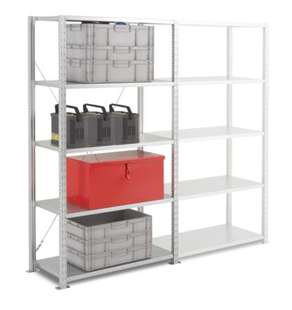 BTRAYTOLEML1040D1 Manorga Quickshelf Storage Racking, 7500mm x 800mm